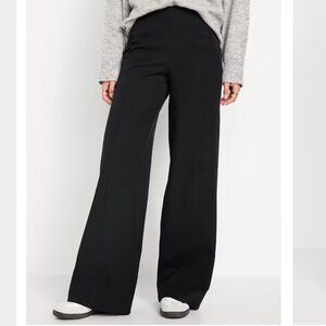 NWT - High-Waisted Pull-On Pixie Super Wide-Leg Pants